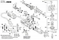 Bosch 3 601 C96 102 Gws 9-125 S Angle Grinder 230 V / Eu Spare Parts